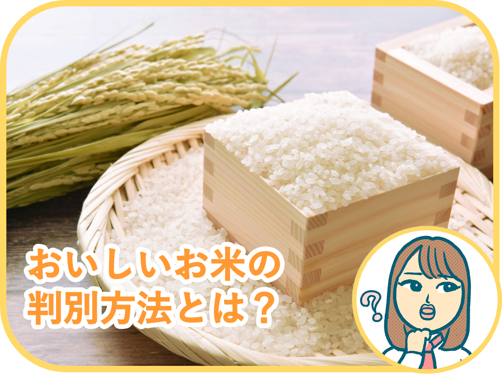 おいしいお米の判別方法とは？