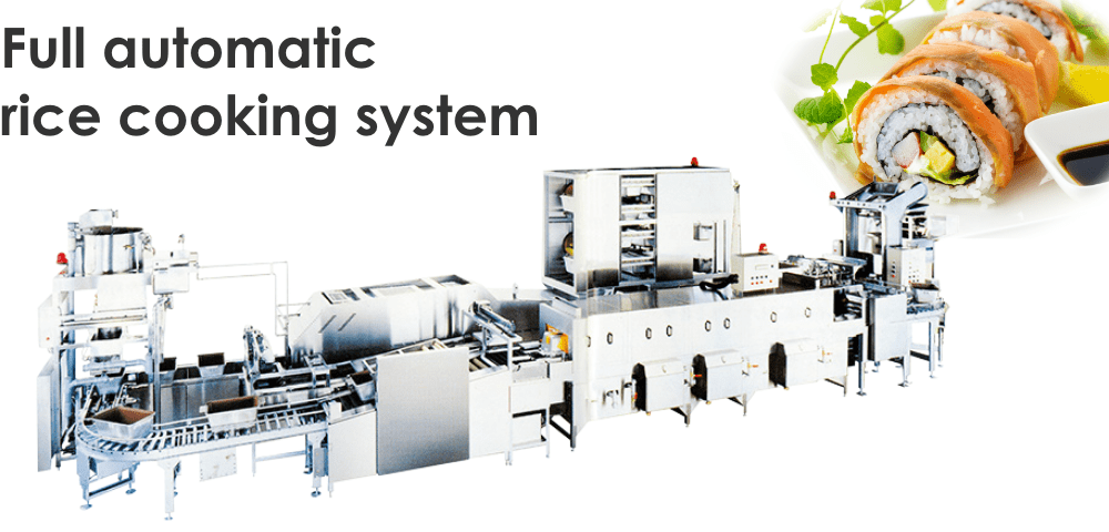 Full automatic rice cooking system
