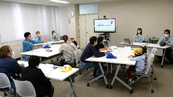 工場長から「仕事を頑張っているお父さんはかっこいいので、楽しみにして欲しい」とのお話が！