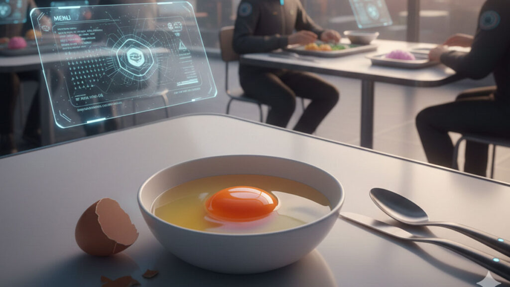 完全栄養食の卵