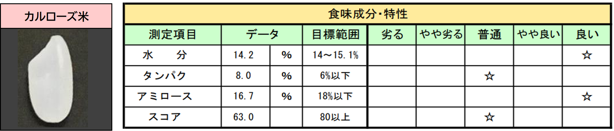 ※計測数値は保存状態によって変動します