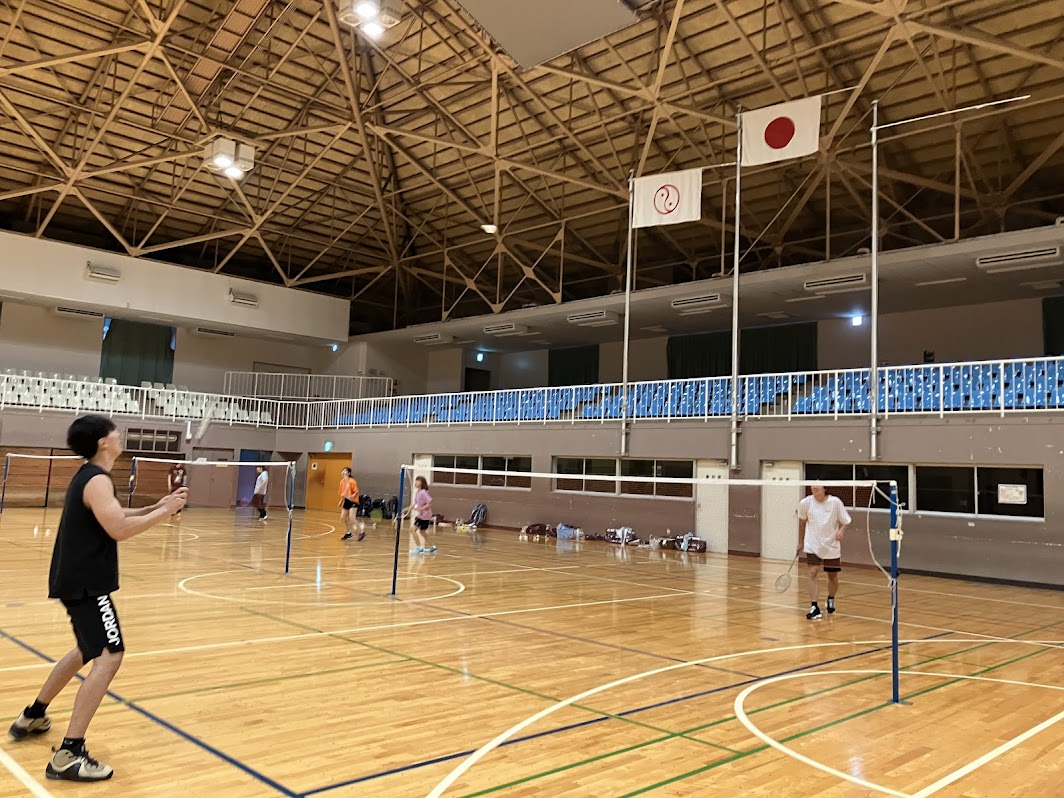 シングルス試合風景